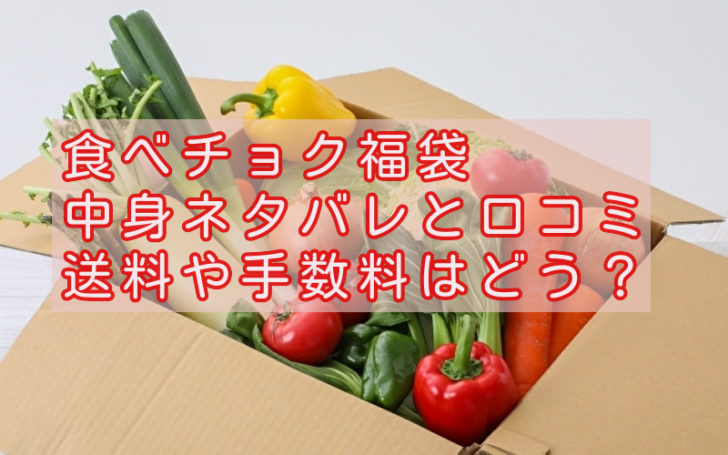 食べチョク福袋21中身ネタバレと口コミ 送料や手数料はどうなっている 話題のパレード